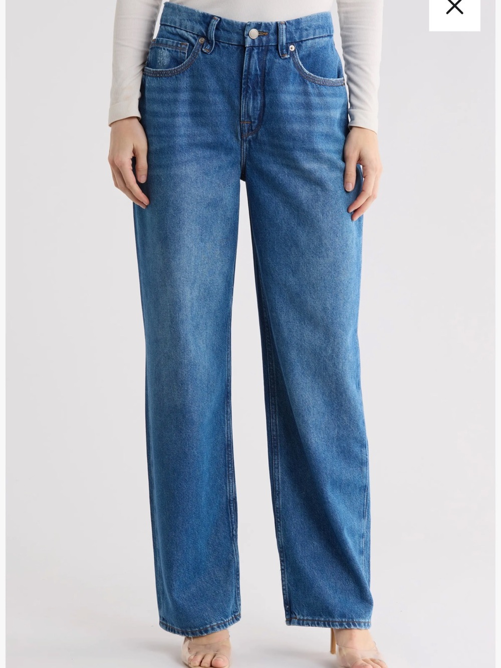 Good American 90’s Relaxed Jeans - NWT